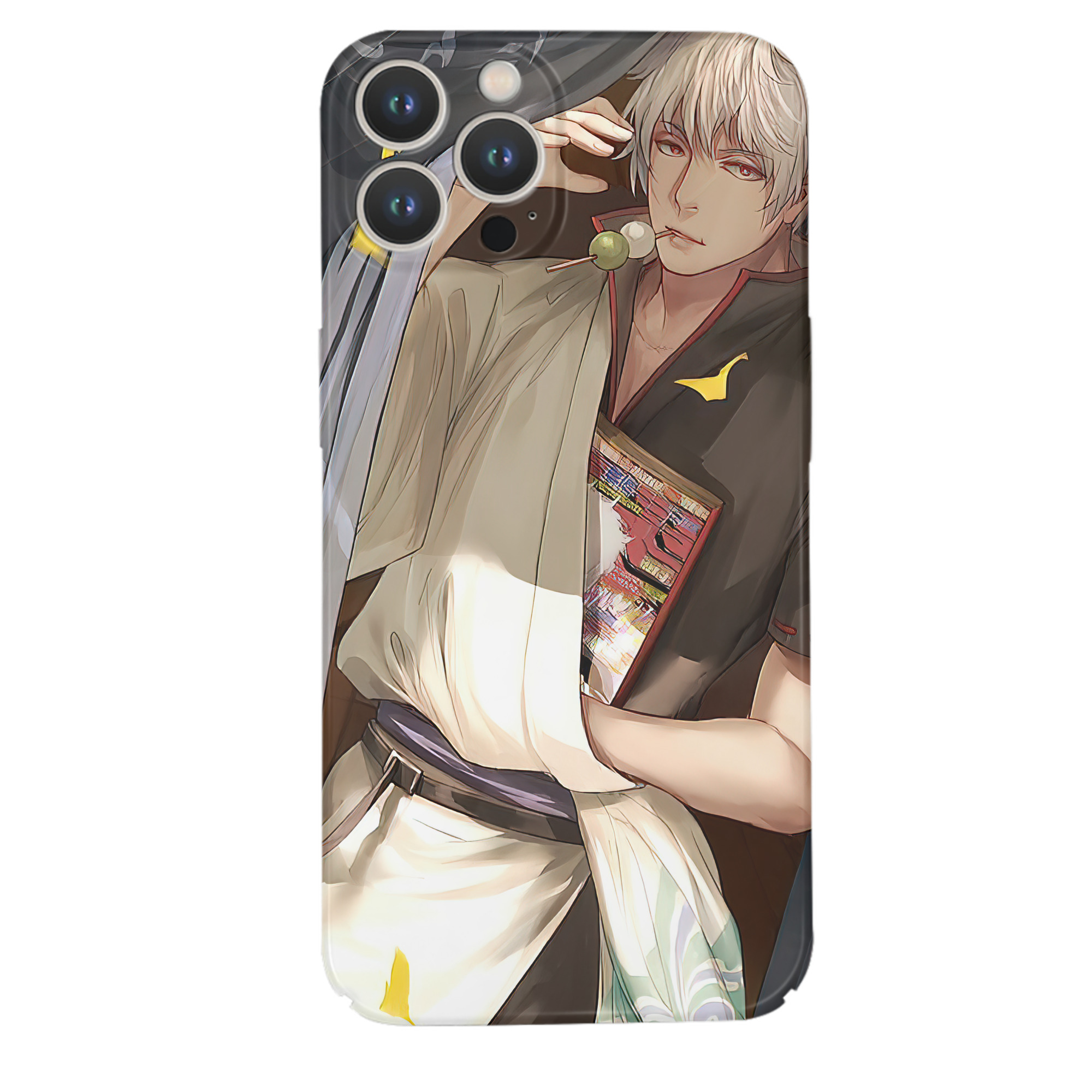 （画像用） ぎんたま 坂田銀時（さかたぎんとき） 神楽 志村新八（しむら しんぱち） GINTAMA Sakata Gintoki Kagura Shimura Shinpachi 【iPhone 14シリーズ対応】ハードケース